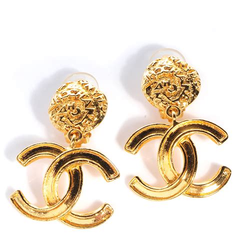 chanel cc earrings real or fake|non authentic chanel earrings.